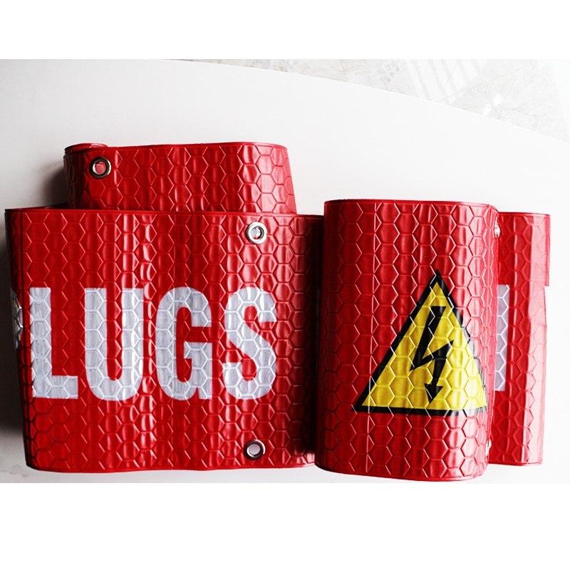 High Voltage Plugs In Vicinity Reflective PVC Banner - 